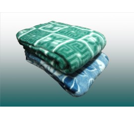 Одеяло полушерстяное, 70% шерсти, 30% лавсан,  размер_140х205 см,